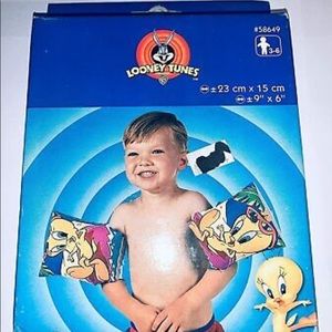 LOONEY TUNES Tweety Bird Swim Arm Bands FLOATIES
